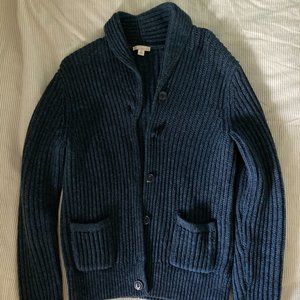 LAST CHANCE Gap Navy Blue Fisherman's Cardigan